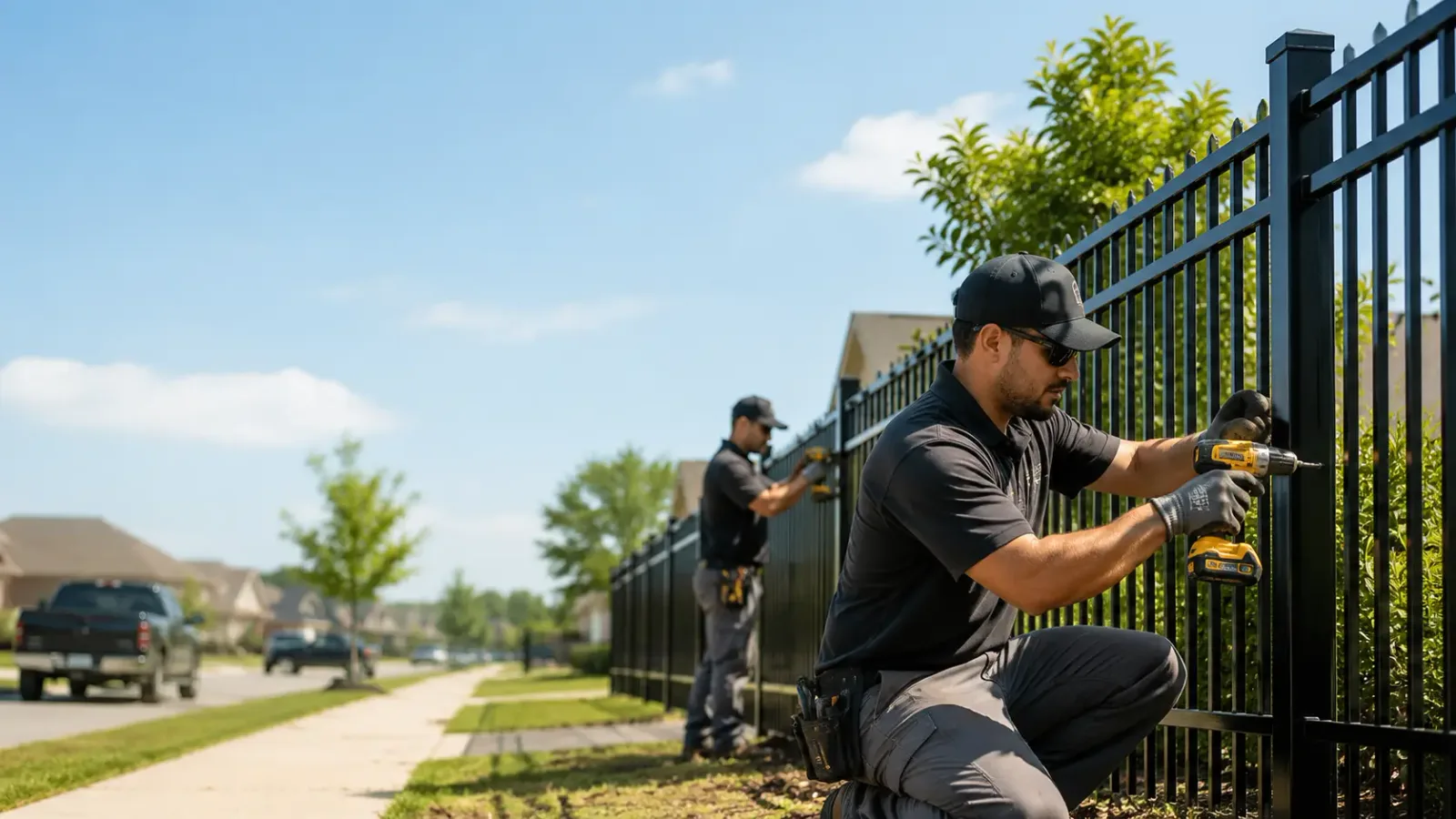 Metal Fence Installation in Cherry Valley, IL